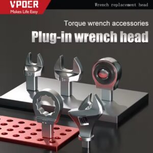 כלי הכנסה פתוחים בקצה 9X12 ראש מפתח כוח משתנה ראש הכנסה ראטשט