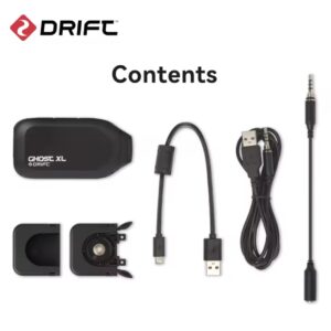 Drift Innovation Ghost XL 1080 מצלמת פעולה Full HD עם מצלמת וידאו עם עדשה סובבת ומצב Dash Cam מצלמה עמידה במים IPX7