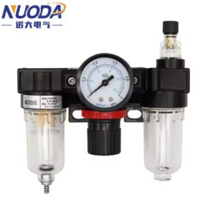 מד לחץ AC2000-02 1/4 למדחס אוויר מסנן שמן לחות מפריד למסנני מים Dehumidifie