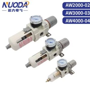 בקר מסנן אוויר קומפרסור SMC סוג AW2000-02 AW3000-03 AW4000-04 מפריד שמן מסננים מתקן לחץ אוויר פנאומטי