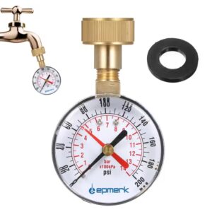 מד לחץ מים Lepmerk 2-1/2