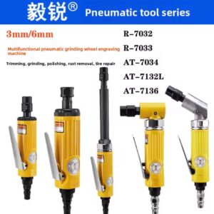 טחנת אוויר ישרה למטחנת אוויר פנאומטית עם גלגל חיתוך ומכונת פוליש
