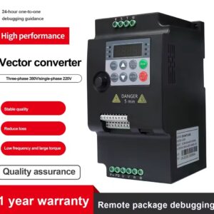 ממיר תדר SU300 למנוע חשמלי, 0.75–5.5 קילוואט, 220V/380V, אינוורטר VFD