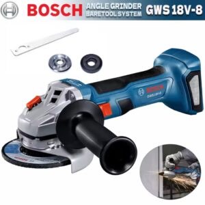 BOSCH GWS 18V-8 18V מטחנת זווית אלחוטית מקצועית מתג החלפה חיתוך שחזור כלי עבודה של 100MM ללא מברשת Bosch GWS18V-8