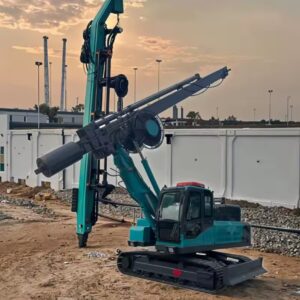 מקדחת סיבובית זחלית עם מוט מרובע, פטיש קידוח, מעקה הגנה, דוחף כלונסאות הידראולי, מקדח רוטט נשלף