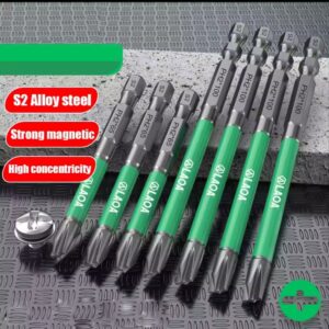 ביט חשמלי מיוחד יחידת רוח בעלת מגנט חזק ראש LAOA S2 מברג פיליפס ידני מקדחה חשמלית מיוחדת