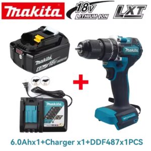 מקדחה/מברגה נטענת Makita DDF487 18V LXT BL