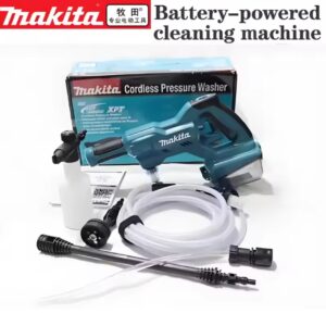 מכונת לחץ גבוהה לסוללת Makita DHW180 18V, מכשיר ניקוי נייד אלחוטי עם קצב זרימה גבוהה וכלי עוצמה