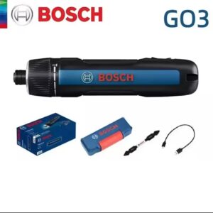 סט מברגים חשמליים של Bosch GO 3 3.6V 5Nm מקדחה ידנית מיני אלחוטית מברג נטענת כלי חשמלי רב תכליתי של