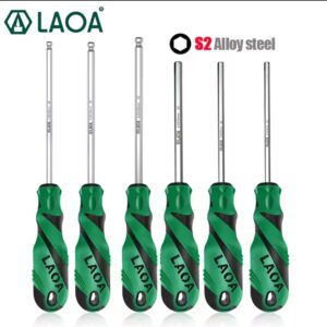 סט מברגים הקסדה LAOA עם מברג אלן ומברג הקסדה הקסדה עם מגנט