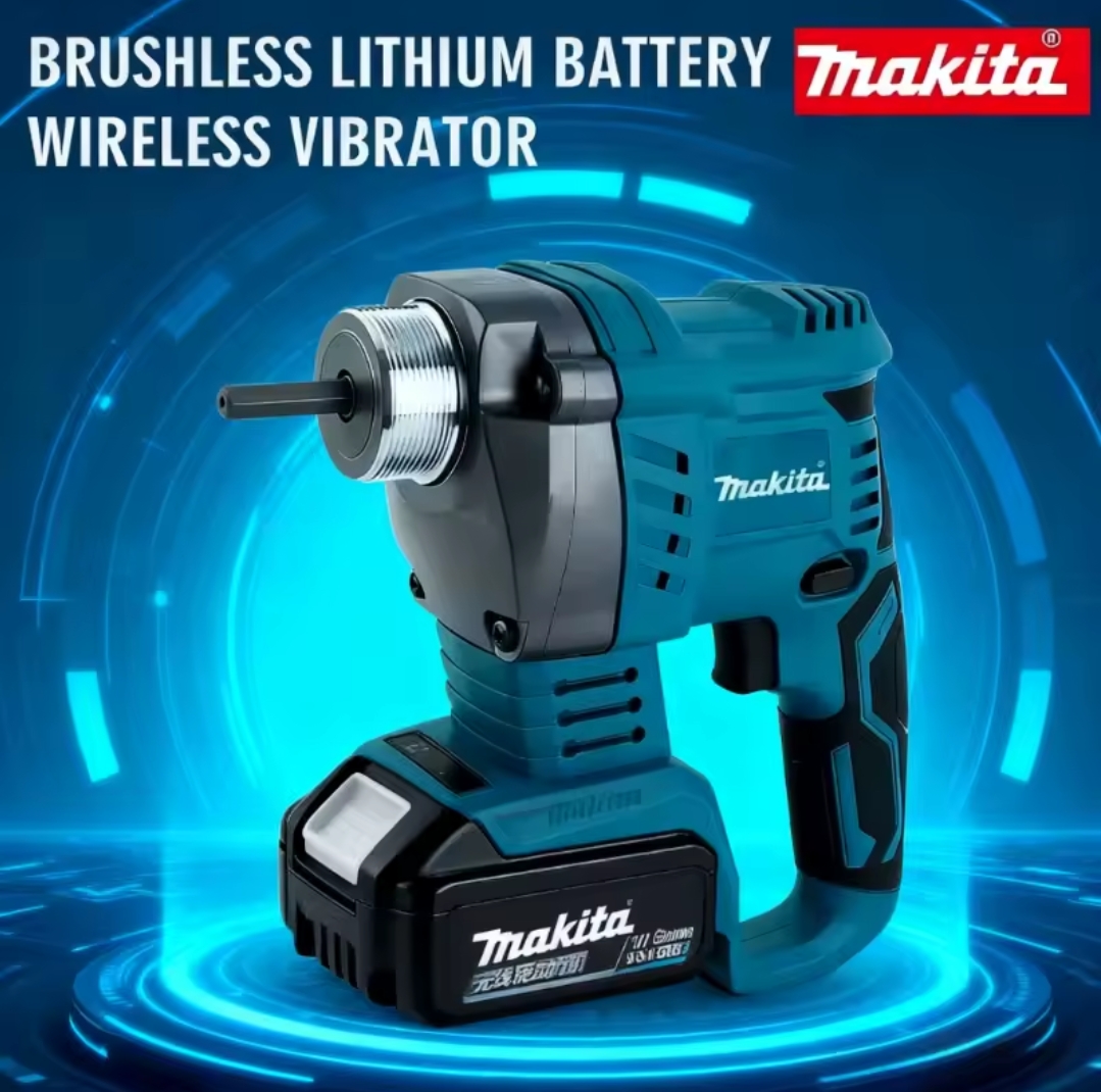 מיקסר בטון חשמלי אלחוטי Makita, מתאים לסוללות 18V ו-20V - Image 5