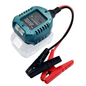 מתאם מתחילים לרכב עבור מקיטה 18V סוללת ליתיום משפר כבל חירום עם קליפס אביזרים לרכב