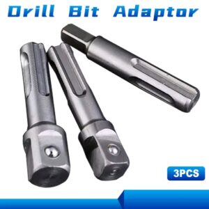 מפתח המרה למברגה חשמלית ראש מברגה SDS ידית מחבר מקדחה השפעה שרוך מתאם כלי עזר