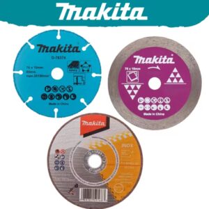 Makita D-74815-5 D-78374 D-77263 76MM גלגל חיתוך לשימוש עם DMC300 כלי עזר חזקים ועמידים
