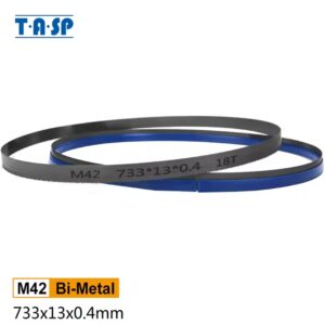 TASP 733mm D6A M42, 733x13x0.4mm 18 להב ראות נייד Bosch BSH180B GCB18V-LI, 2 תואם את ,TPI 14/18 TPI