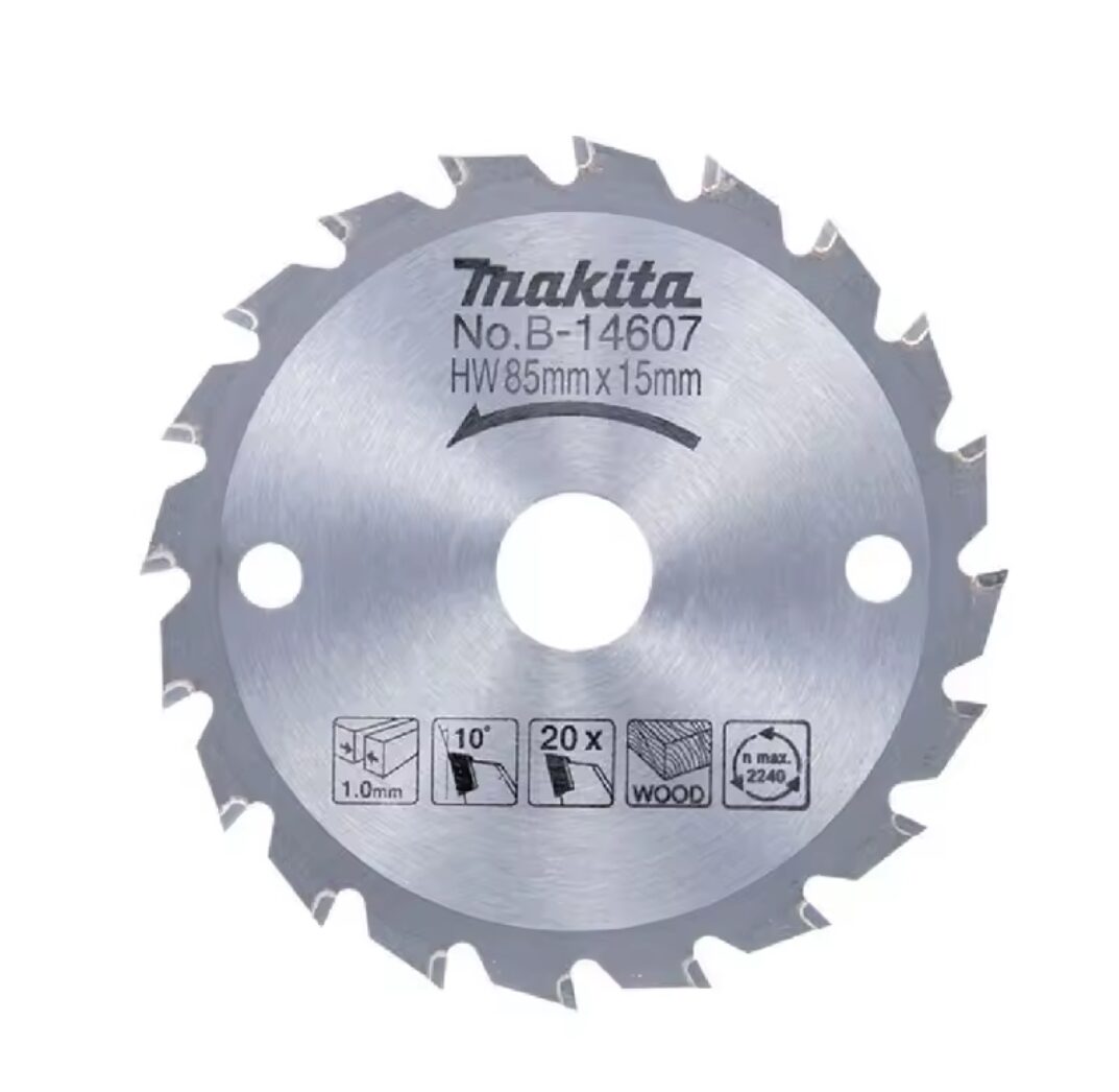 Makita B-14607 Disco HM 85/15/20D להבי ראות מעגליים עם קשיחות גבוהה לחיתוך עץ, קצוות חדות ושיניים מרובות - Slika 3