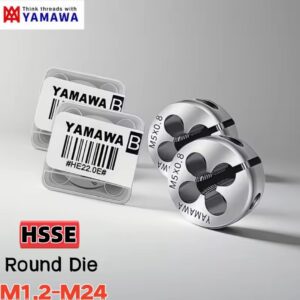 1 יחידה YAMAWA פלדת אל-חלד HSSE מעגל AR-D Die מעגל M1 M1.2 M1.4 M1.6 M2 M3 M4 M5 M6 M7 M8-M24